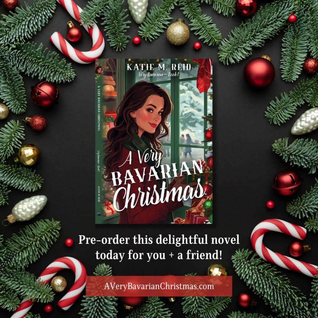 A Very Bavarian Christmas Preorder 2024 rom com novel by Katie M. Reid