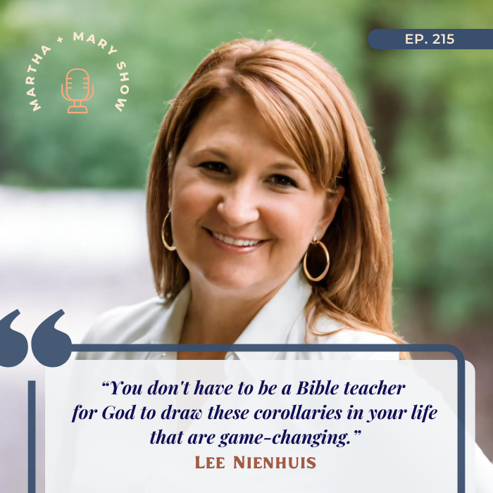 You don't have to be a Bible teacher to understand God's Word Lee Nienhuis Martha Mary Show podcast