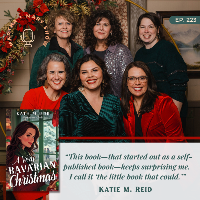 The little book that could Katie M Reid A Very Bavarian Christmas on Martha Mary Show podcast