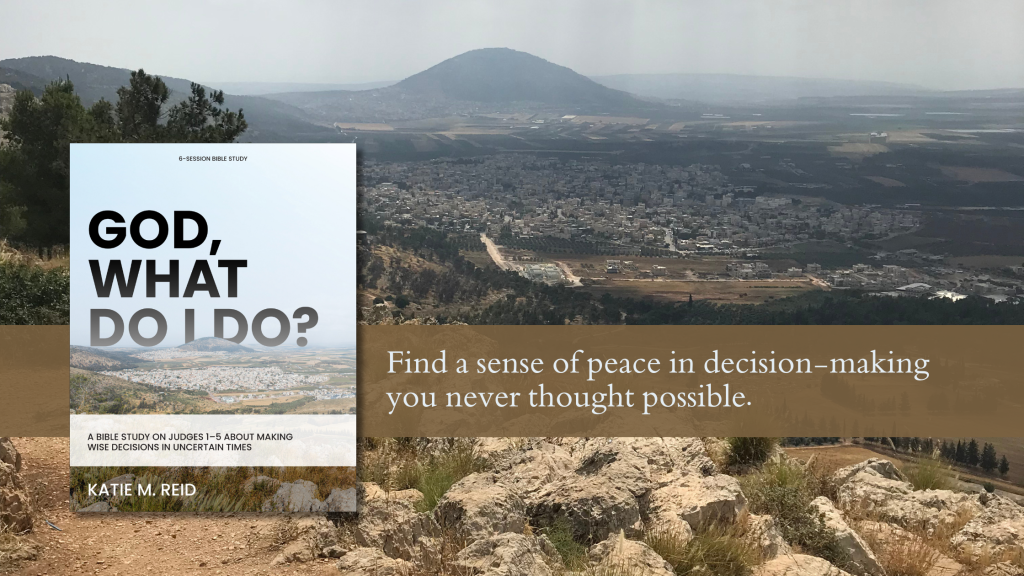 God What Do I Do find a sense of peace in decision-making you never thought possible by Katie M. Reid