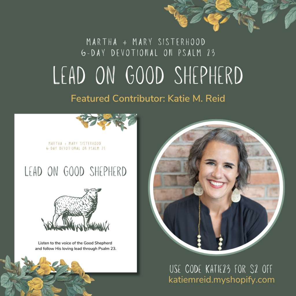 Lead on Good Shepherd devotional by Martha and Mary Sisterhood